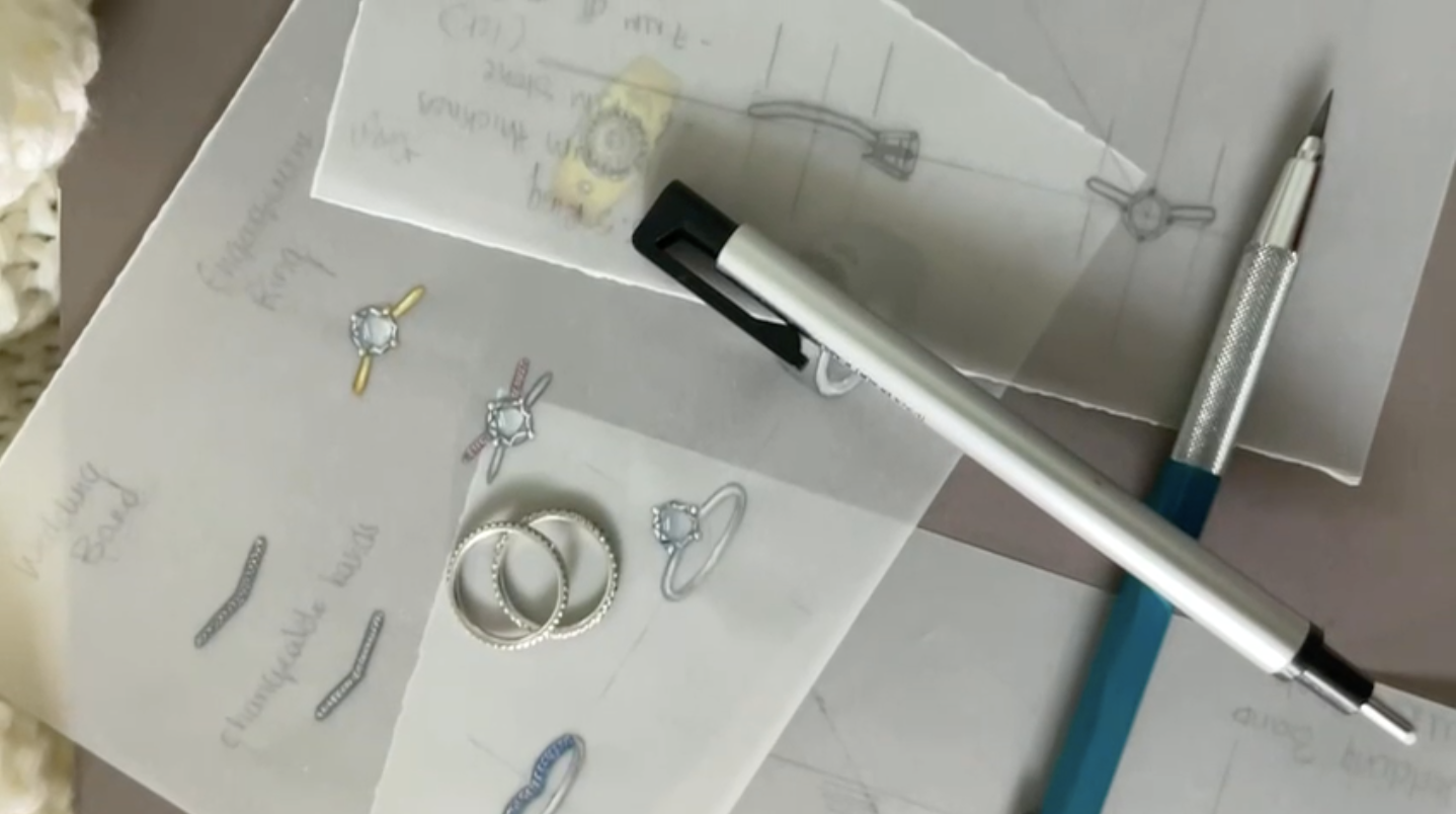 Load video: jewellery designing studio mauni london